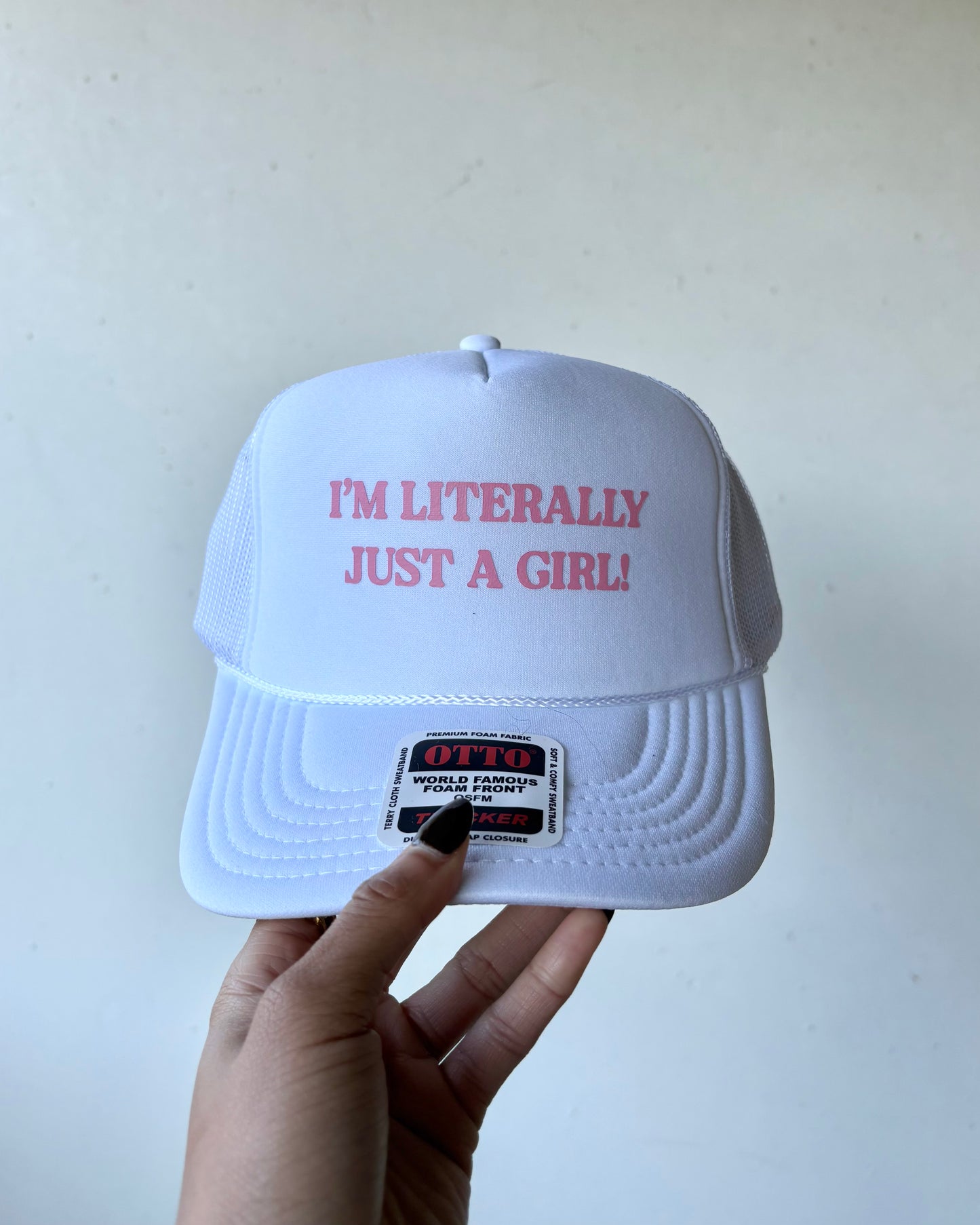 Literally Just a Girl Trucker Hat