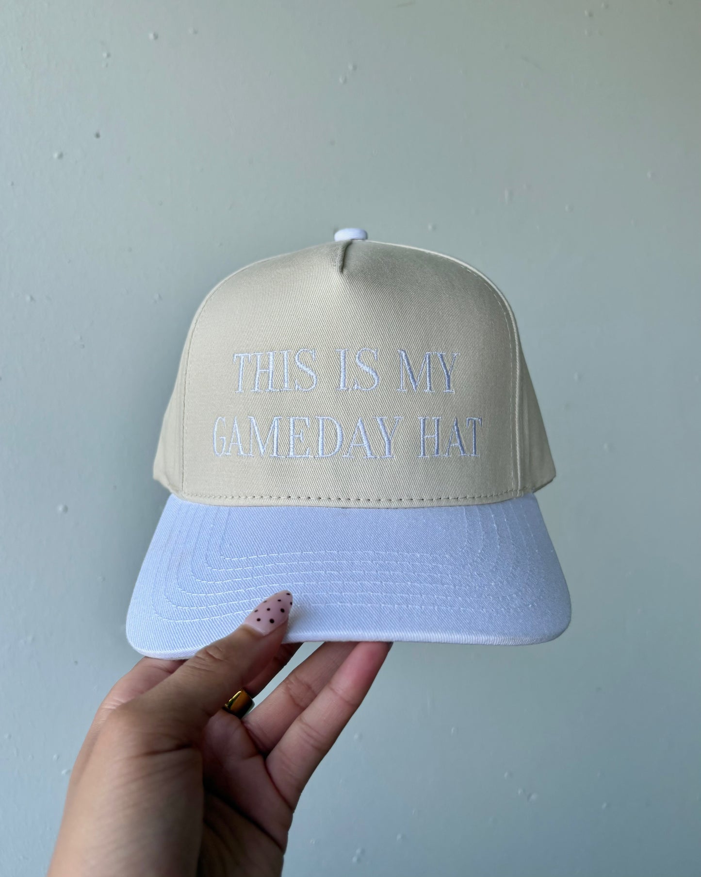 This is my Gameday Hat! Embroidered Hat