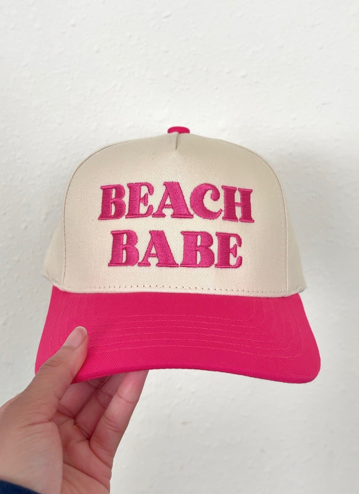 Beach Babe Embroidered Hat