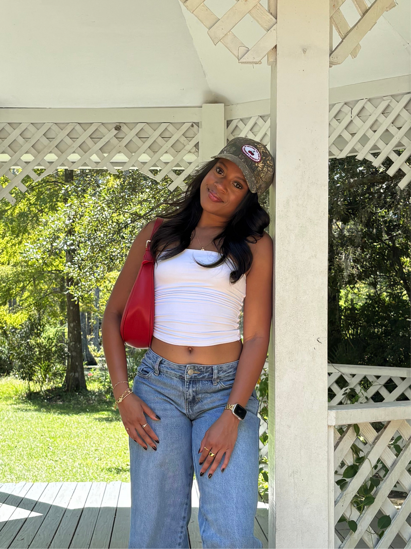 Fall Farmer’s Market Embroidered Patch Hat