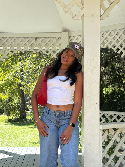 Fall Farmer’s Market Embroidered Patch Hat