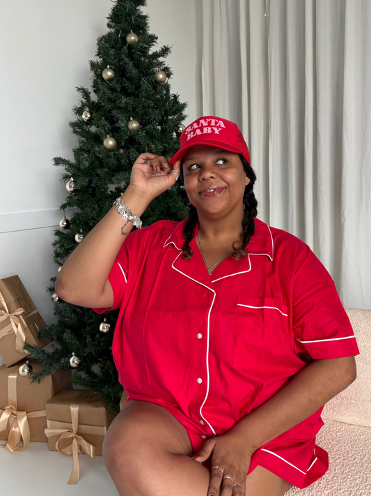 Santa Baby Christmas Trucker Hat