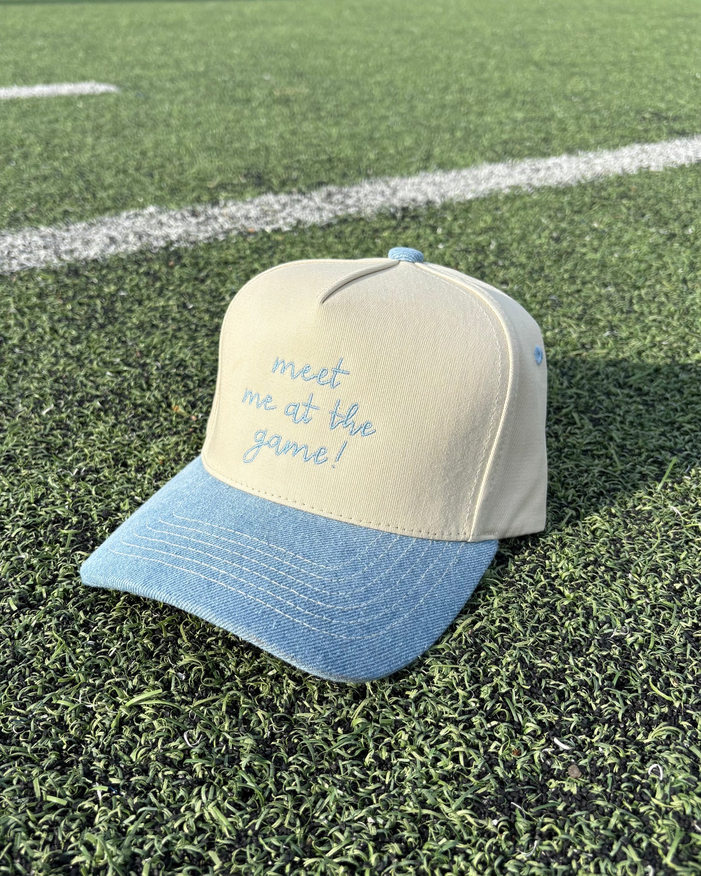 Meet Me at the Game! Embroidered Hat