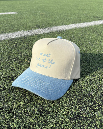 Meet Me at the Game! Embroidered Hat