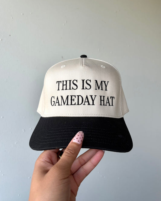 This is my Gameday Hat! Embroidered Hat