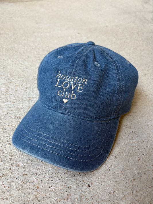 Houston Love Club Embroidered Hat