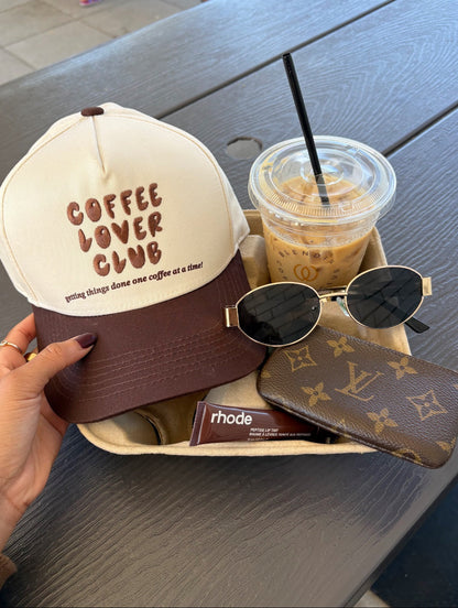 Coffee Lovers Club Embroidered Hat